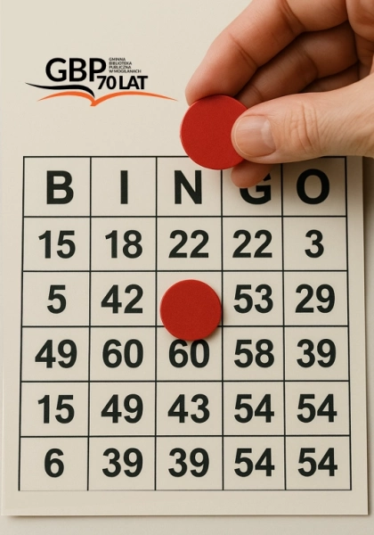 Jubileuszowe bingo z Gminną Biblioteka Publiczną