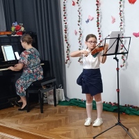 2025 Zakończenie roku zajęć z nauki gry na skrzypcach