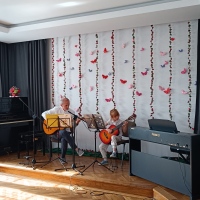 2025 Koncert podsumowujący zajęcia nauki gry na gitarze i pianinie 