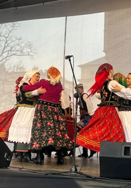 Mogilanie na scenie Jarmarku Wielkanocnego w Krakowie!