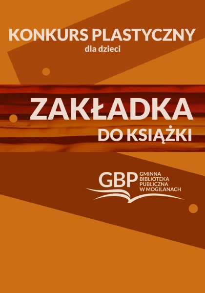 Konkurs plastyczny dla dzieci - Zakładka do książki