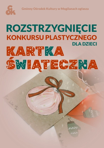 Rozstrzygnięcie konkursu - Kartka Świąteczna
