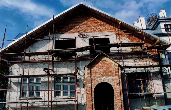 GOK Mogilany w trakcie przebudowy