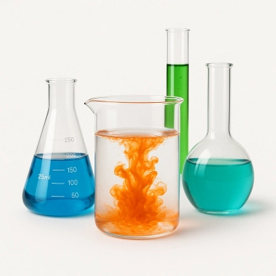 Pracownia chemiczna:  akcja - reakcja