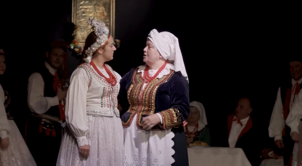 Jak Cie bedom cepić…. fragment widowiska Wesele Mogilańskie