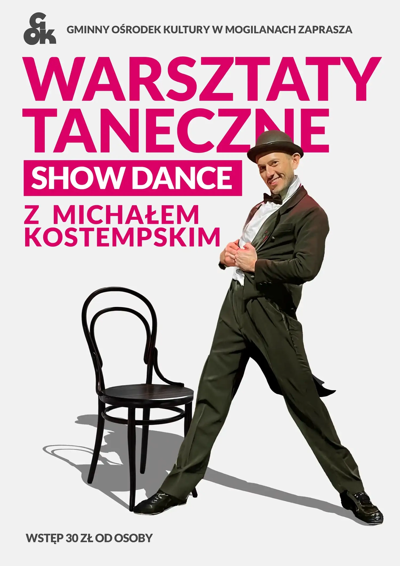 Warsztaty taneczne z Michałem Kostempskim