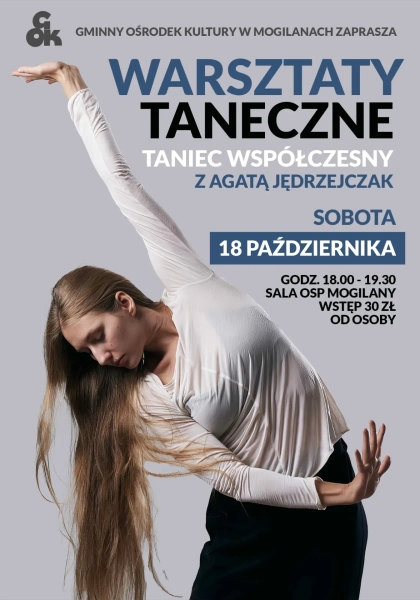 Warsztaty taneczne z Agatą Jędrzejczak
